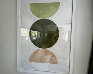 1 Mid century Modern wall art
