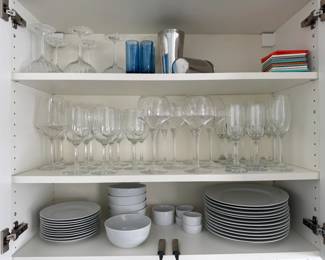Misc Glassware (wine glasses, plates, bowls, etc)