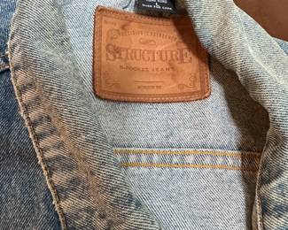 Vintage STRUCTURE men’s denim jacket