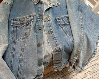 Vintage Structure men’s denim Jean jacket