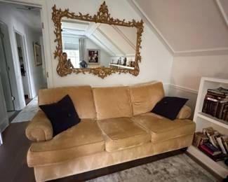 Drexel Heritage sleeper sofa and mirror from The Cloister at Sea Island resort