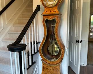 Italian Le Ore grandfather clock