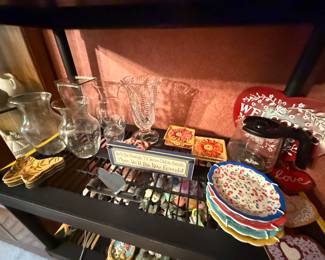 Glassware, Decorative Dishes, Valentine's Day Decor