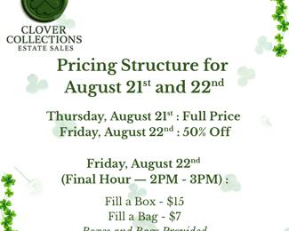 Pricing Structure