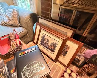 Picture Frames, Wall Art, Decorative Candles, Scented Candles, NASCAR Coffee Table Books