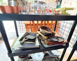 Dishware, Glassware, Ceramics, Pots & Pans, Crockpots, Kitchen Decor