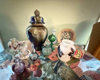 Art Glass, Ceramics, Perfume Bottle