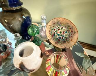 Art Glass, Ceramics, Perfume Bottle