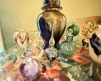Art Glass, Ceramics, Perfume Bottle