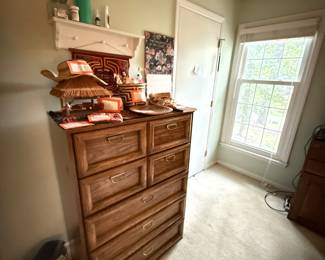 Historical Panamanian Heirlooms w/ Descriptions, Mid-Century Dresser
