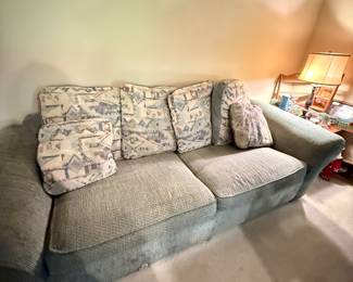 Sleeper Couch & Pillows