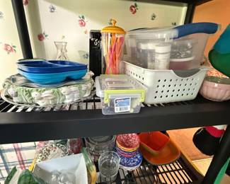 Dishware, Glassware, Ceramics, Pots & Pans, Crockpots, Kitchen Decor