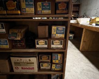 NOS Wizard water pumps and oil filters 