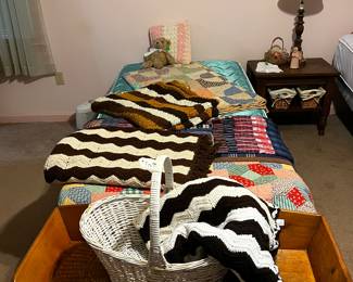 Vintage quiltS & afghans 