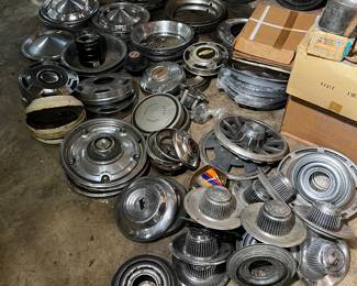 Ford& Chevy 1950-60's hubcaps