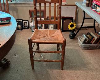 Cane seat chairs 