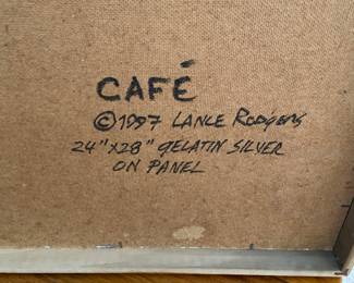 Lance Rodger’s original artwork Signed