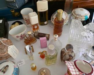 Vintage perfume bottles