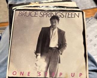 Bruce is "One Step Up" on Marie's knee