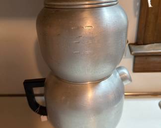 Vintage  19 cup coffee pot