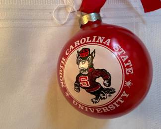 NC State Christmas ornament