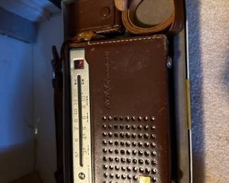 Vintage RCA transistor radio