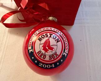Red Sox ornament 