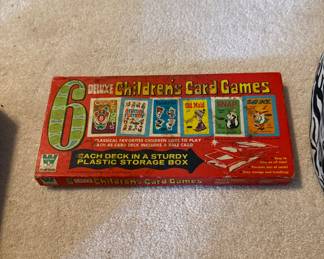 Vintage 6 children’s card game