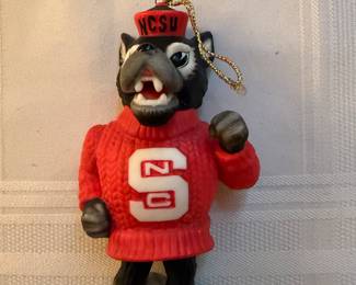 NC State Christmas ornament