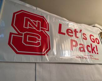 Pack hand held banner