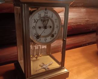 Ansonia Crystal Regulator clock