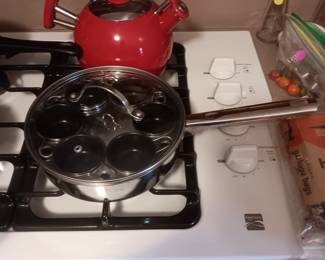 Endurance stainless egg poacher set