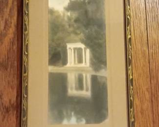 James Garrison hand colored photograph