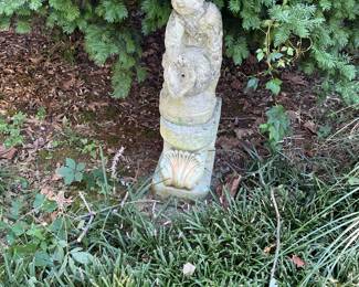 CONCRETE OUTDOOR STATUE 