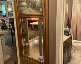 MIRROR WITH ORIGINAL ART