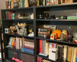 BOOKCASES AND CONTENTS