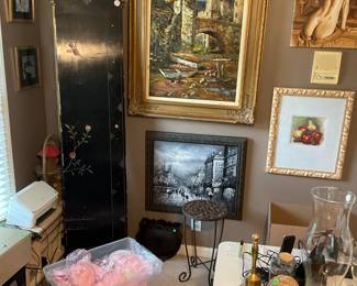 ORIGINAL ART, ORIENTAL SCREEN