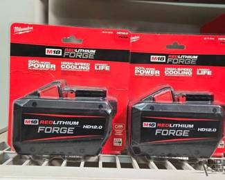 2028  2 NEW M18 Lithium Forge Batteries 