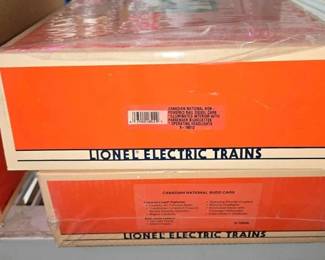 2398  NEW 4 Lionel Electric Trains 