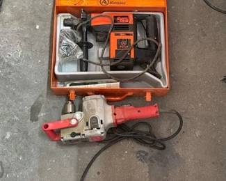 2236  Ramset DynaDrill 655 Rotary Hammer  Milwaukee Hole Hawg 