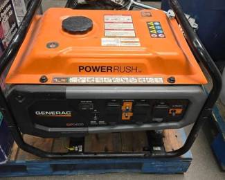2324  Power Rush Generac GP3600 Generator 