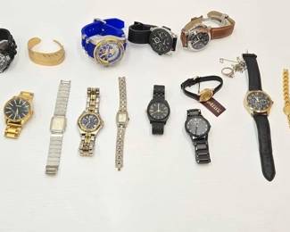 1150  15 Watches, Bracelet  Jewelry 