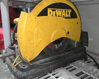 2052  DeWalt Chop Saw 