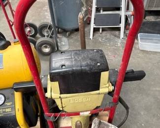 2612  Demolition Hammers with Interchangeable Heads and Dolly 