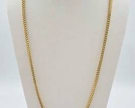 800  10k Gold Cuban Link Chain Necklace, 31.7g 