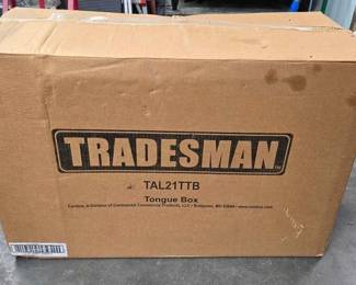2502  NEW Tradesman TAL21TTB Aluminum Trailer Tongue Box 