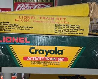 2388  2 Lionel Train Sets 