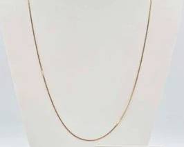 704  14k Gold Necklace  1 Gold Earring, 4.2g 