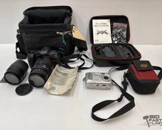 1836  Minolta, Kodak Cameras and Emotion Collapsible Quadrocopter D... 