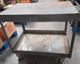2666  Metal Rolling Utility Cart 